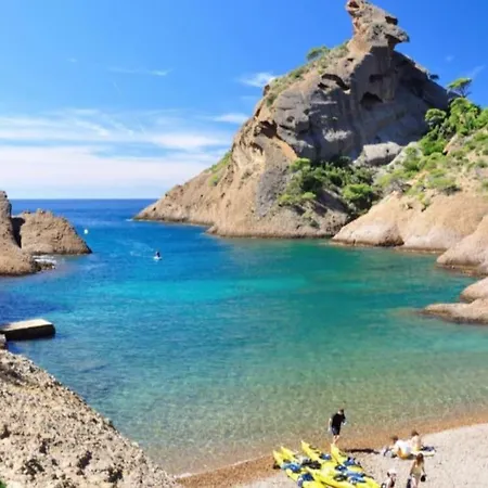 Beau T3, Mer, Centre, Climatisation, Parking Privé Gratuit Apartamento La Ciotat