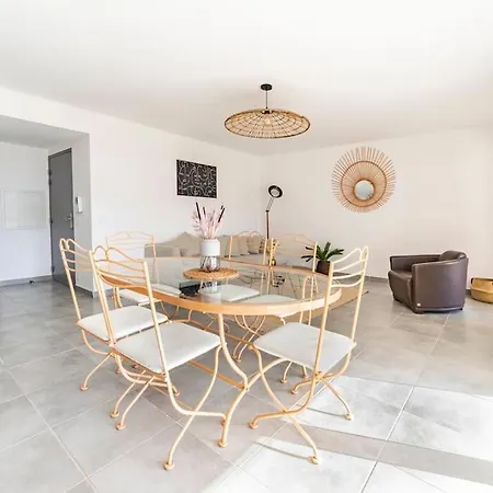 Beau T3, Mer, Centre, Climatisation, Parking Privé Gratuit Apartamento *