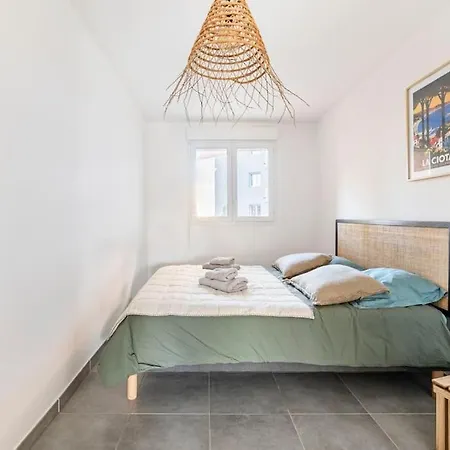 Apartamento Beau T3, Mer, Centre, Climatisation, Parking Prive Gratuit